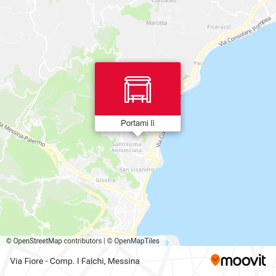 Mappa Via Fiore - Comp. I Falchi