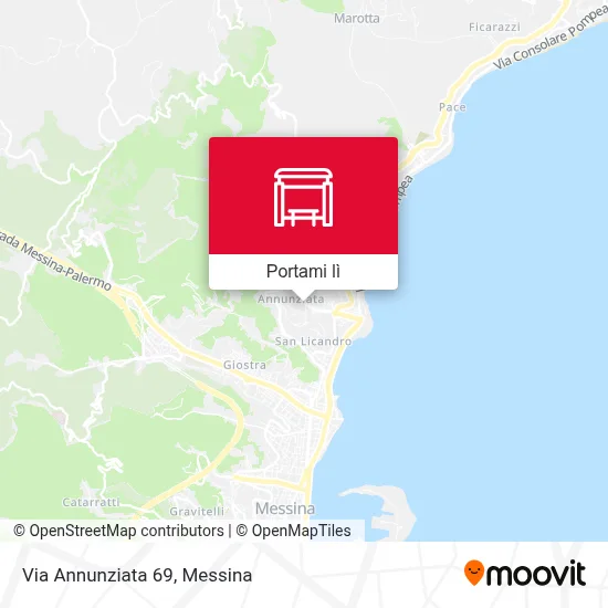 Mappa Via Annunziata 69