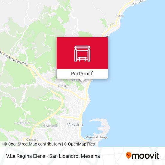 Mappa V.Le Regina Elena - San Licandro