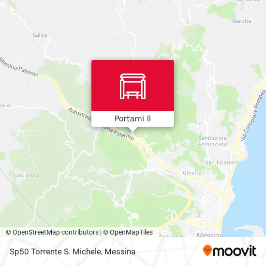 Mappa Sp50 Torrente S. Michele