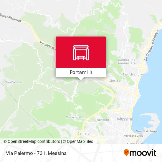 Mappa Via Palermo - 731