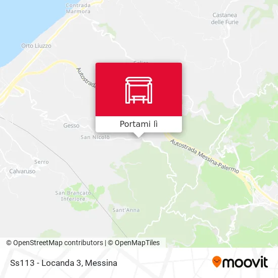 Mappa Ss113 - Locanda 3