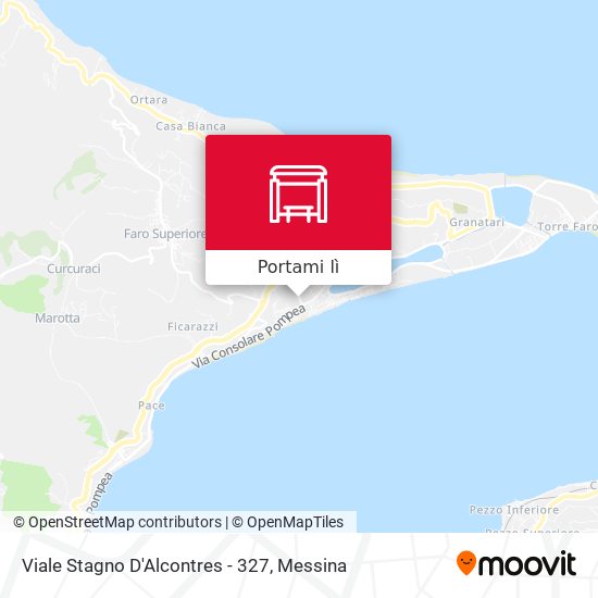 Mappa Viale Stagno D'Alcontres - 327