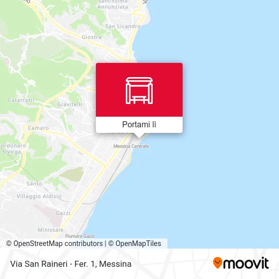 Mappa Via San Raineri - Fer. 1