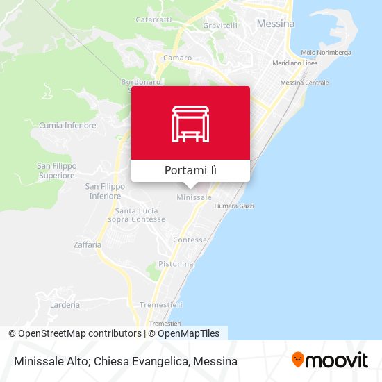 Mappa Minissale Alto; Chiesa Evangelica