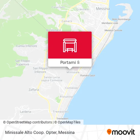 Mappa Minissale Alto  Coop. Opter