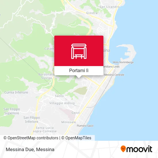 Mappa Messina Due