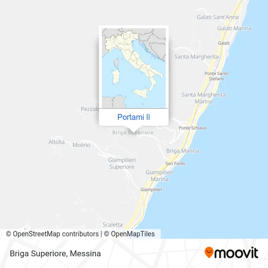 Mappa Briga Superiore