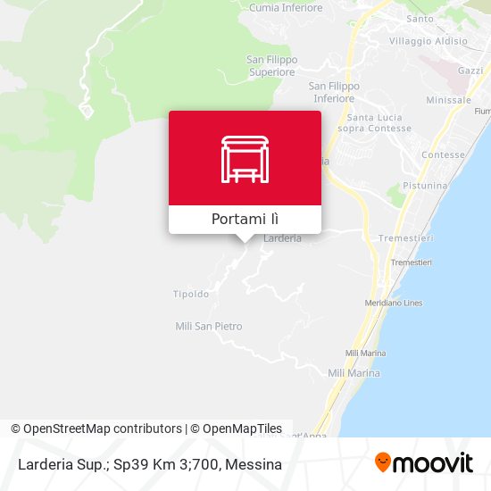 Mappa Larderia Sup.; Sp39 Km 3;700
