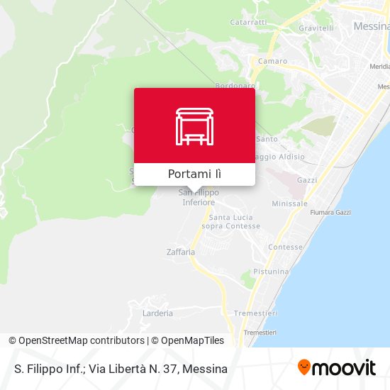 Mappa S. Filippo Inf.; Via Libertà N. 37