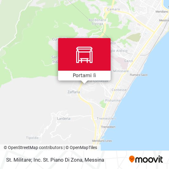 Mappa St. Militare; Inc. St. Piano Di Zona