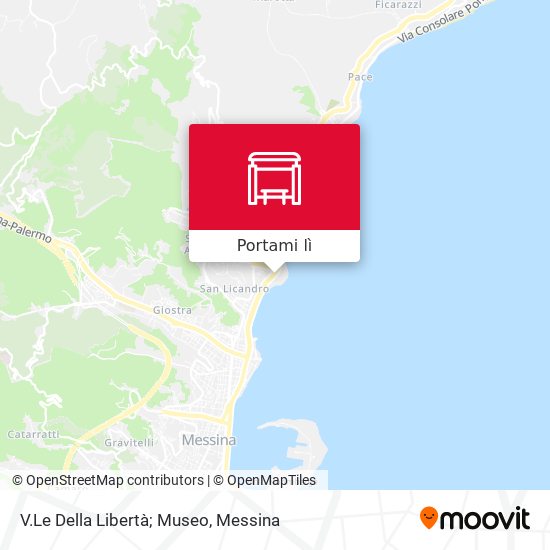 Mappa V.Le Della Libertà; Museo
