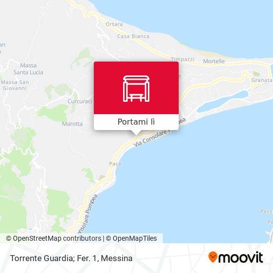Mappa Torrente Guardia; Fer. 1