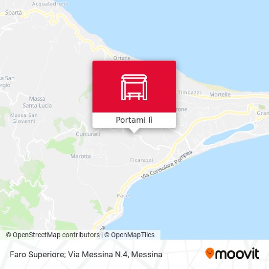 Mappa Faro Superiore; Via Messina N.4