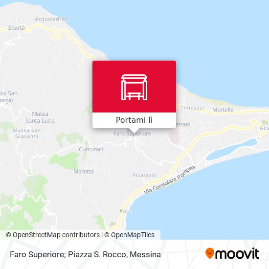 Mappa Faro Superiore; Piazza S. Rocco
