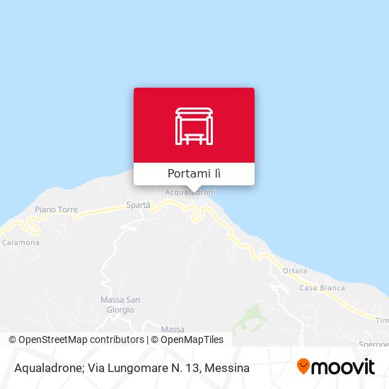 Mappa Aqualadrone; Via Lungomare N. 13
