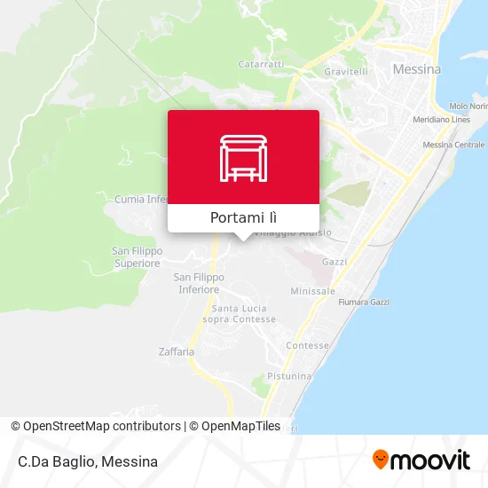 Mappa C.Da Baglio