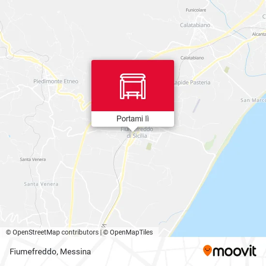 Mappa Fiumefreddo