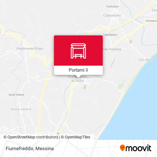 Mappa Fiumefreddo