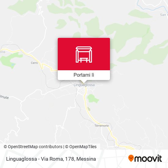 Mappa Linguaglossa - Via Roma, 178