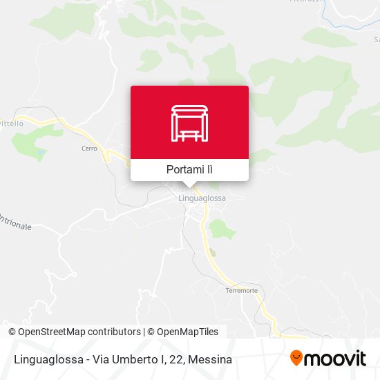 Mappa Linguaglossa - Via Umberto I, 22