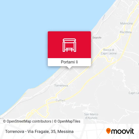 Mappa Torrenova - Via Fragale, 35