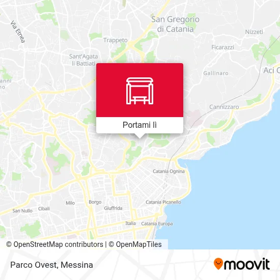 Mappa Parco Ovest