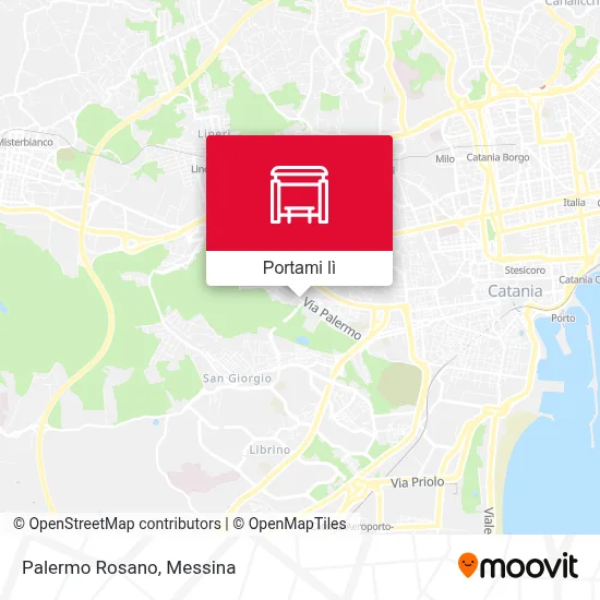 Mappa Palermo Rosano