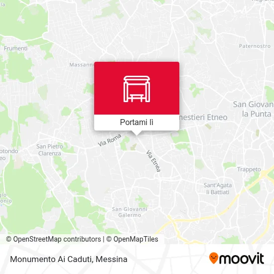 Mappa Monumento Ai Caduti