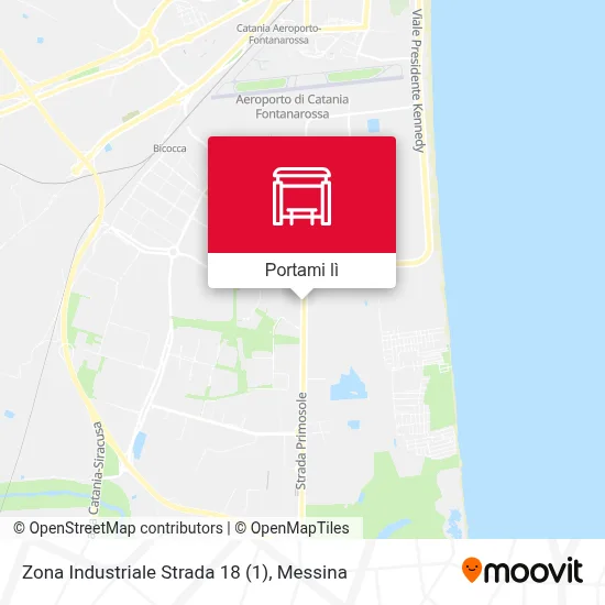 Mappa Zona Industriale Strada 18