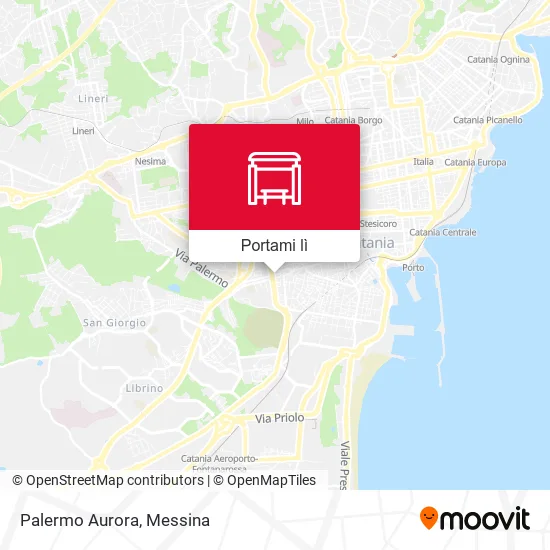 Mappa Palermo Aurora