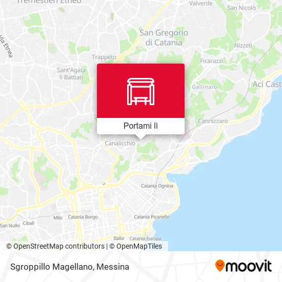 Mappa Sgroppillo Magellano