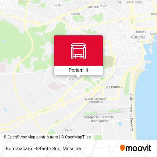 Mappa Bummacaro Elefante Sud