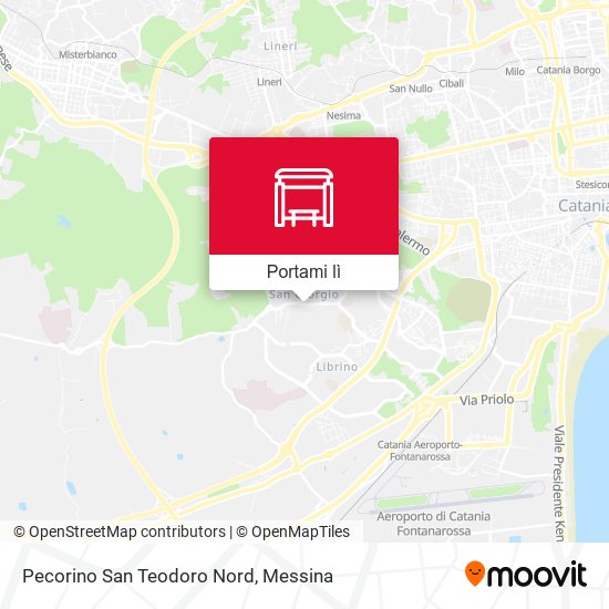 Mappa Pecorino San Teodoro Nord
