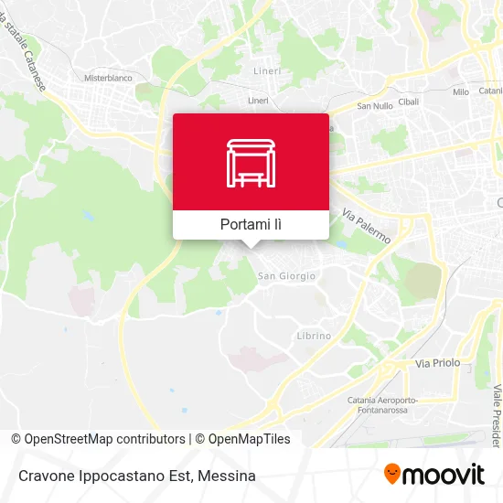 Mappa Cravone Ippocastano Est