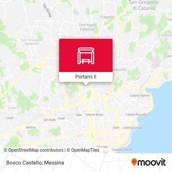 Mappa Bosco Castello