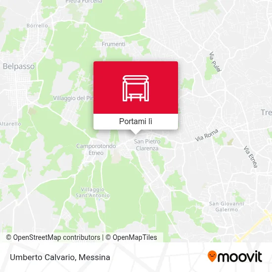 Mappa Umberto Calvario