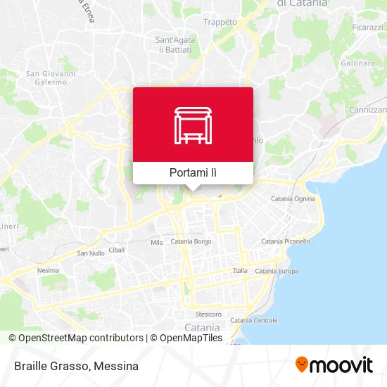 Mappa Braille Grasso