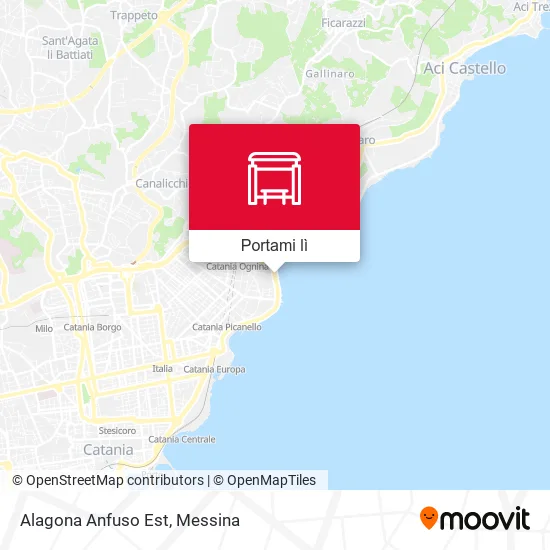 Mappa Alagona Anfuso Est