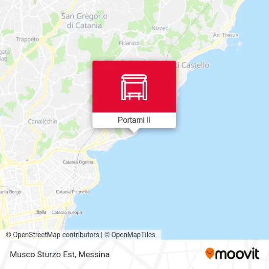 Mappa Musco Sturzo Est