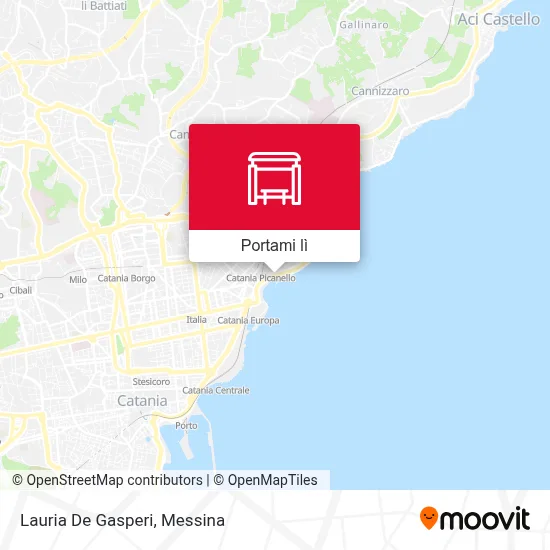 Mappa Lauria De Gasperi