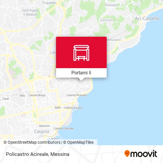 Mappa Policastro Acireale