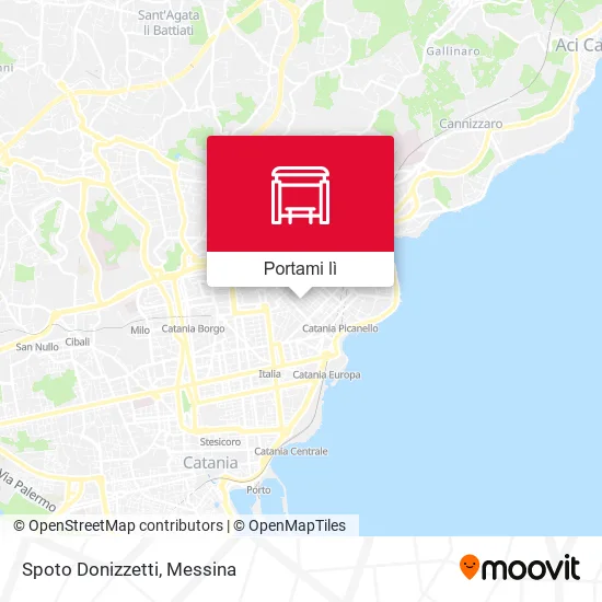 Mappa Spoto Donizzetti