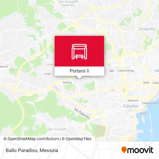 Mappa Ballo Paradiso