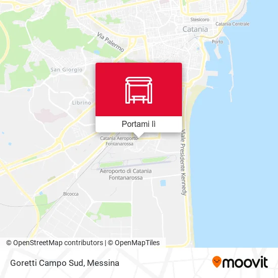 Mappa Goretti Campo Sud