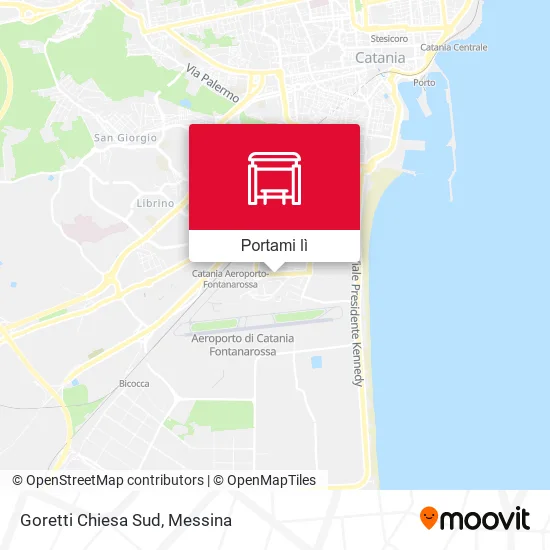 Mappa Goretti Chiesa Sud