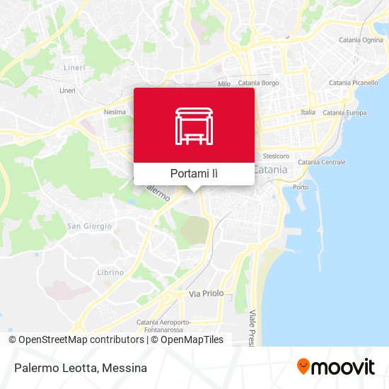 Mappa Palermo Leotta