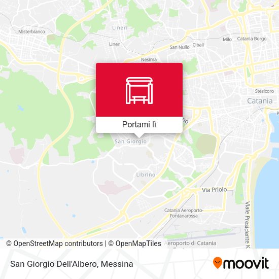 Mappa San Giorgio Dell'Albero