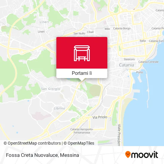 Mappa Fossa Creta Nuovaluce