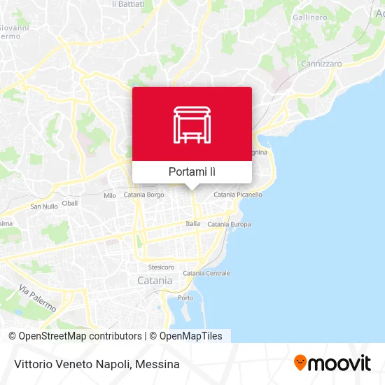Mappa Vittorio Veneto Napoli